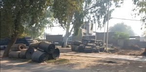 वन विभाग की जमीन पर अवैध कब्ज़ा 